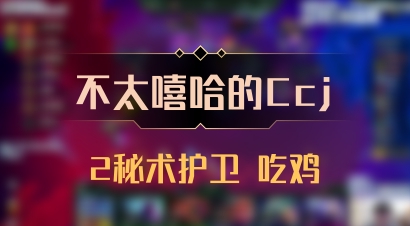 【不太嘻哈的Ccj】2秘术护卫 吃鸡