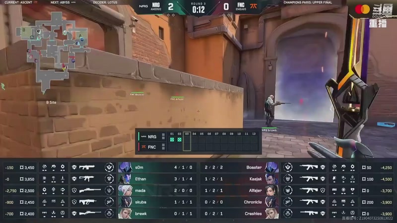 【2025-10-04 17点场】无畏契约赛事：2025全球冠军赛 FNC vs DRX