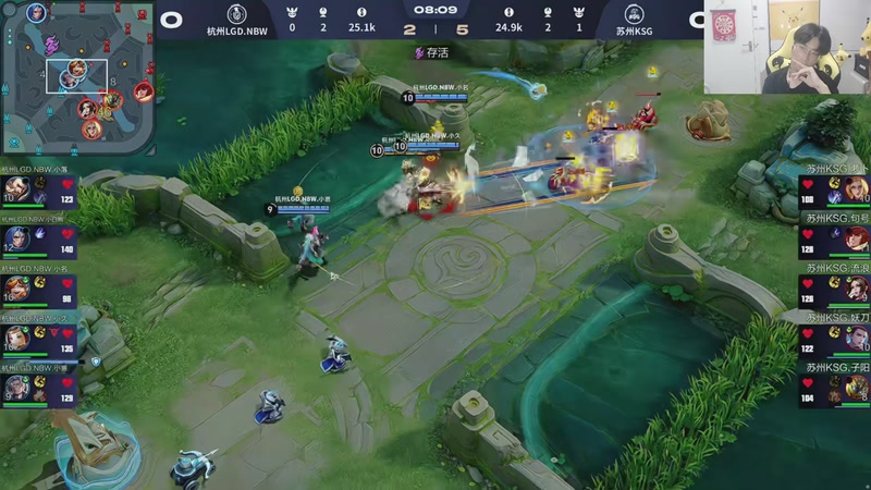 【2025-10-07 17点场】解说潇洒：年总：LGD.NBW  VS KSG