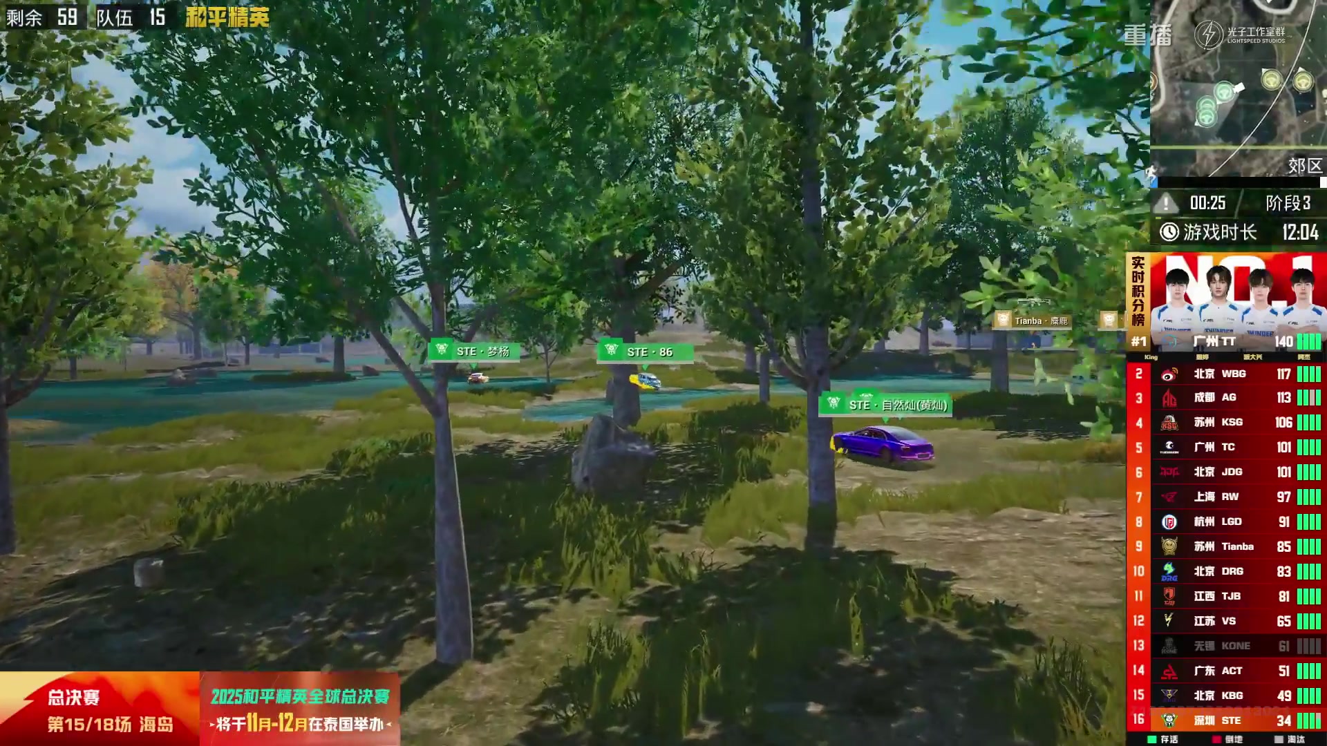 【2025-10-07 04点场】和平精英官方赛事：重播|PEL夏季赛决赛