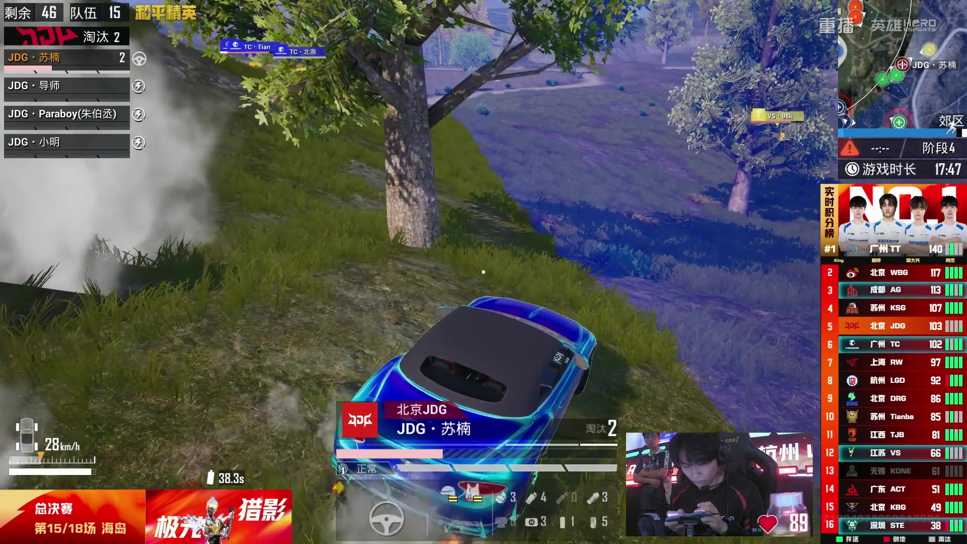 【2025-10-08 14点场】和平精英官方赛事：重播|PEL夏季赛决赛