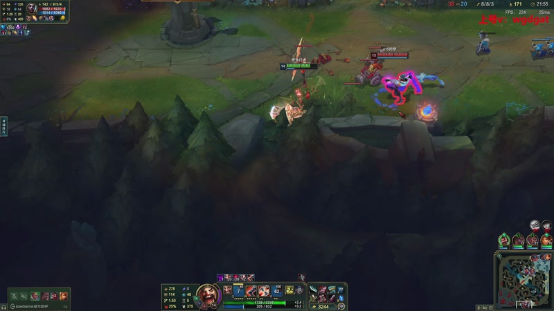 【2025-10-08 15点场】路浩东ouo：上单德莱文 不猛举报我！