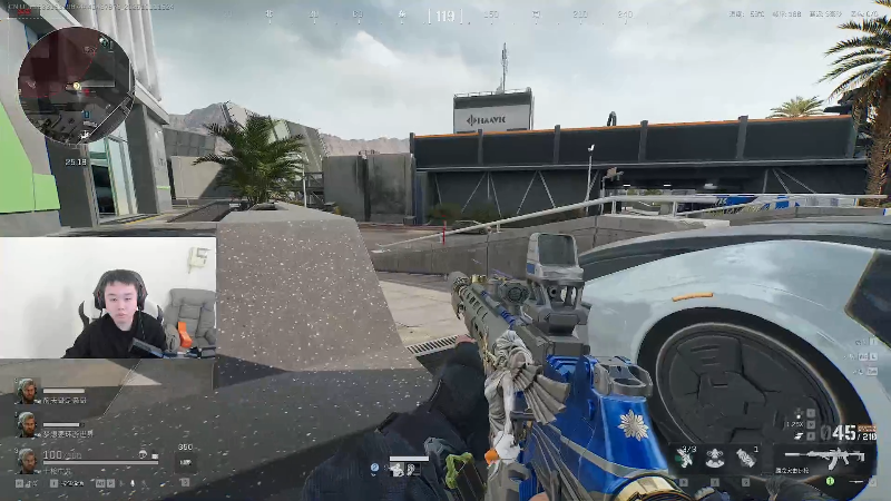 白眼狼 顺飞刚就起来的队友 跑过来抢丢包