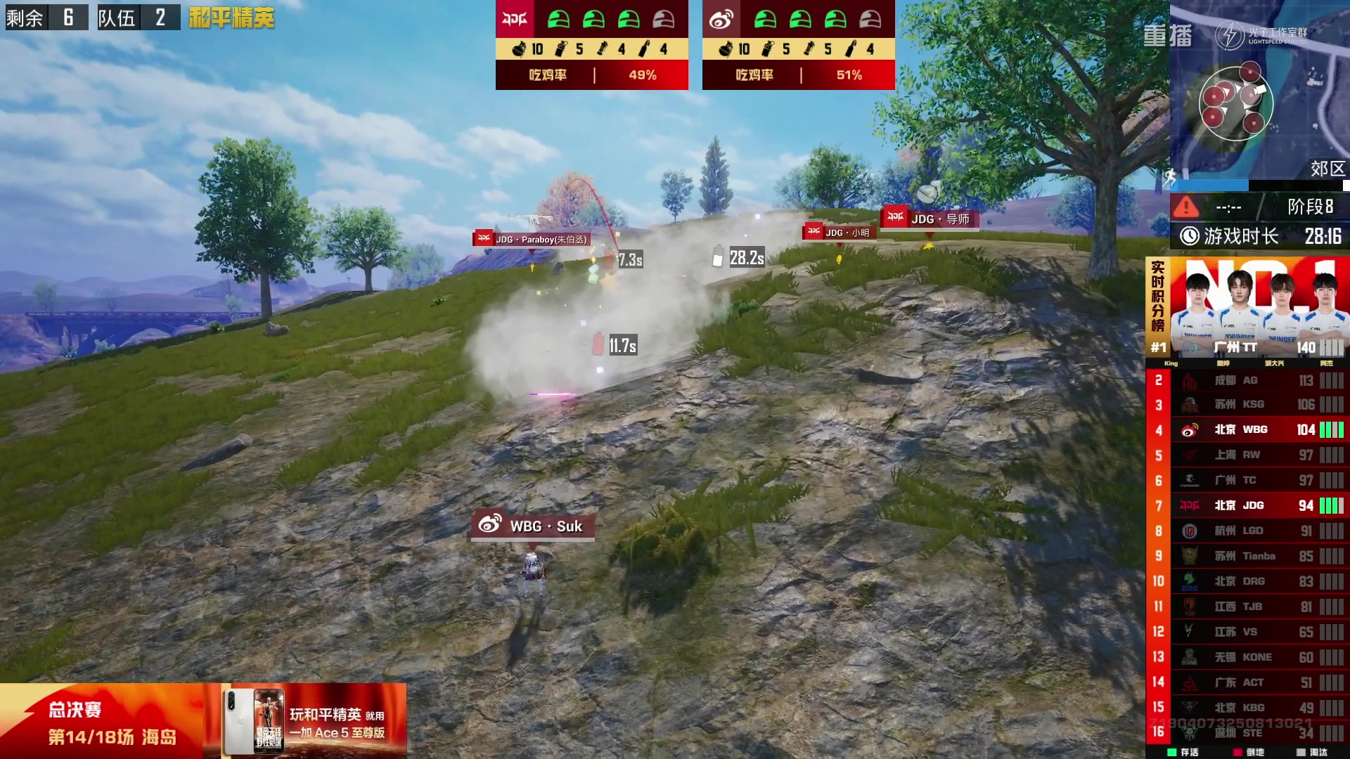 【2025-10-14 11点场】和平精英官方赛事：重播|PEL夏季赛决赛