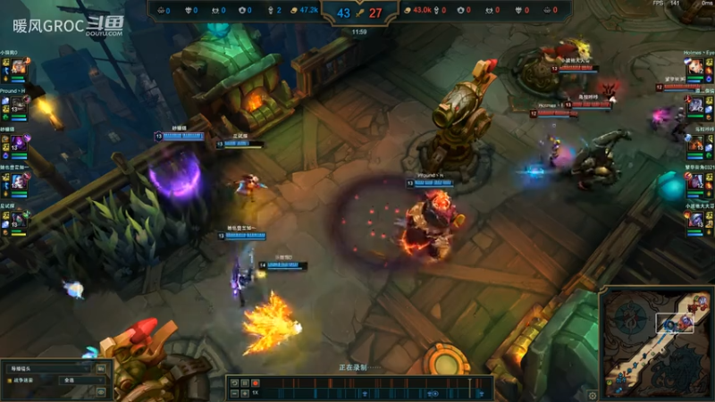 暴走萝莉-友谊的力量，超级火箭胜利五杀.webm