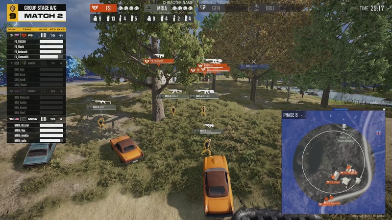 【2025-10-15 19点场】吃鸡赛事3：【PGS9】4AM战队视角