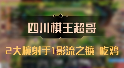 【四川棋王超哥】2大腕射手1影流之镰 吃鸡