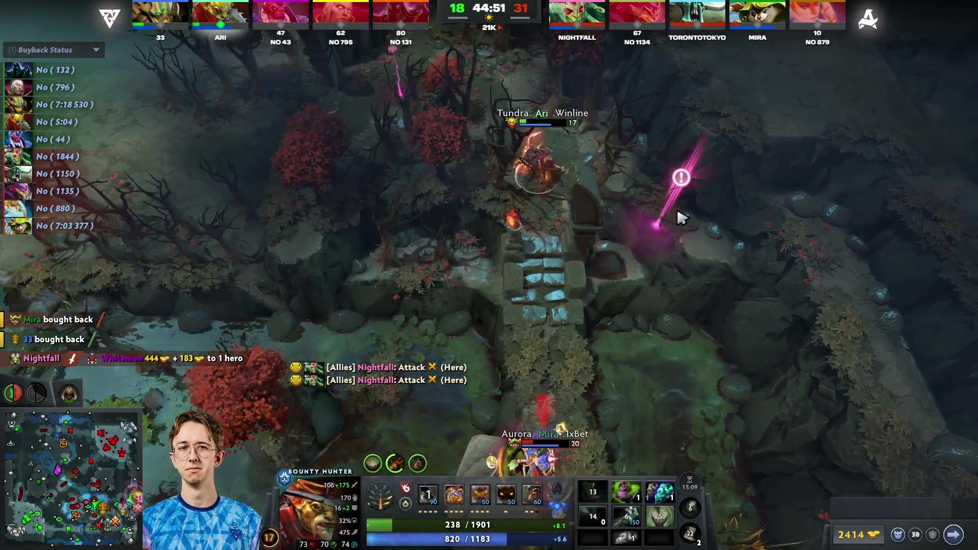 【2025-10-16 03点场】DOTA2赛事直播2：BLAST SLAM S4小组赛副舞台