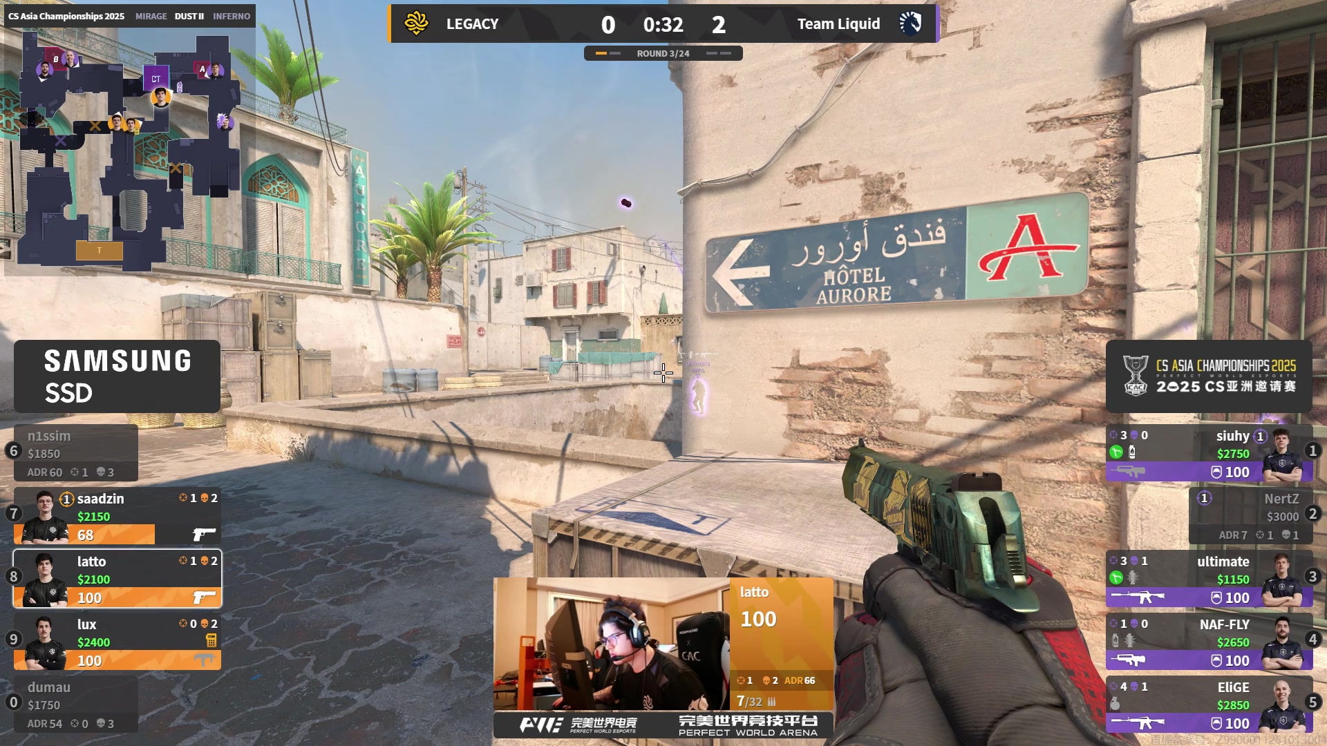 【2025-10-16 14点场】完美世界电竞频道：CAC2025 TL vs Legacy