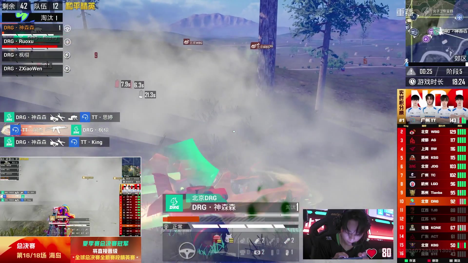 【2025-10-18 13点场】和平精英官方赛事：重播|PEL夏季赛决赛