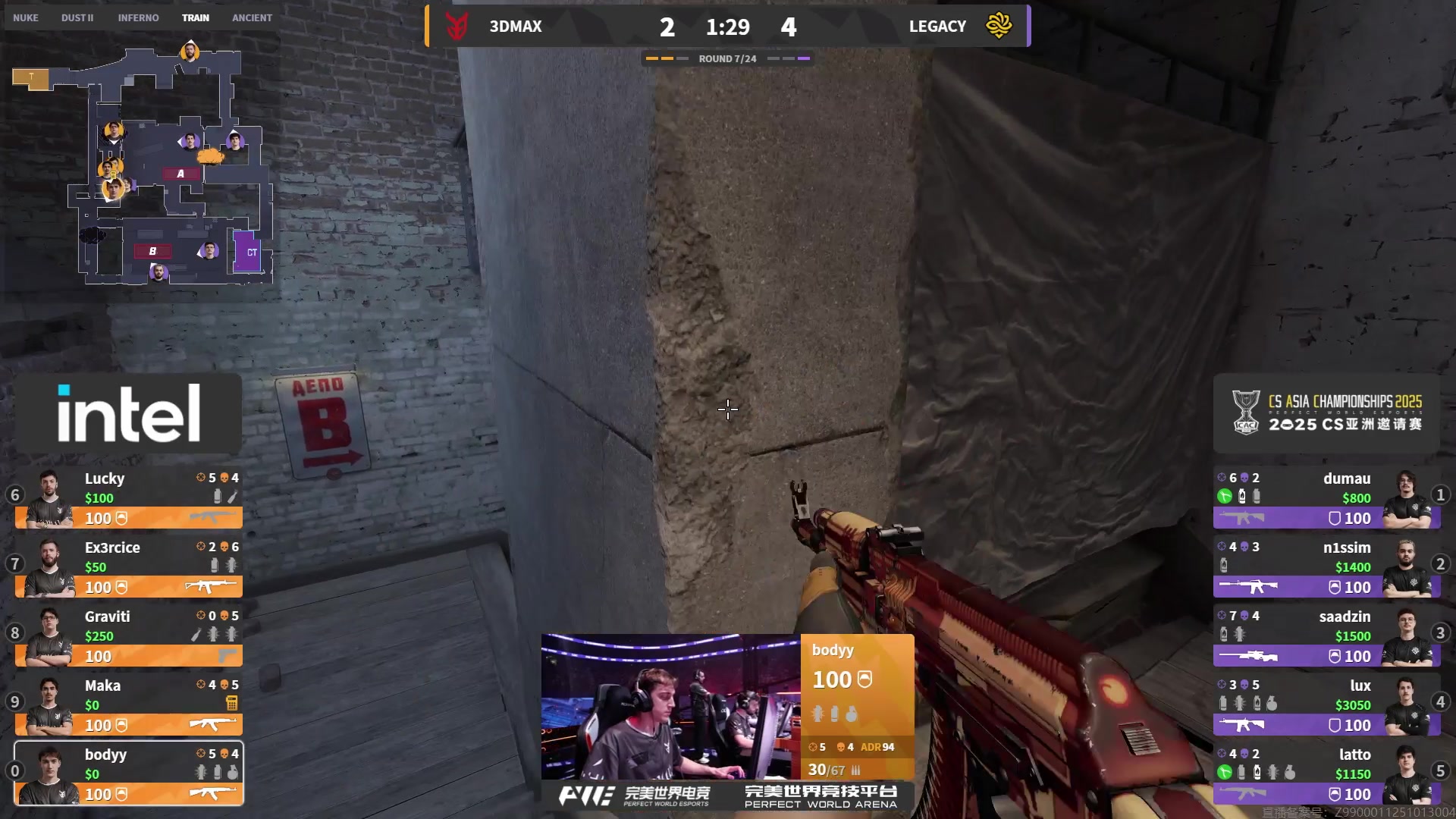 【2025-10-19 17点场】完美世界电竞频道：CAC2025 3DMAX-Legacy
