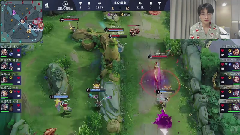 【2025-10-19 19点场】解说潇洒：淘汰赛：AG  VS TTG