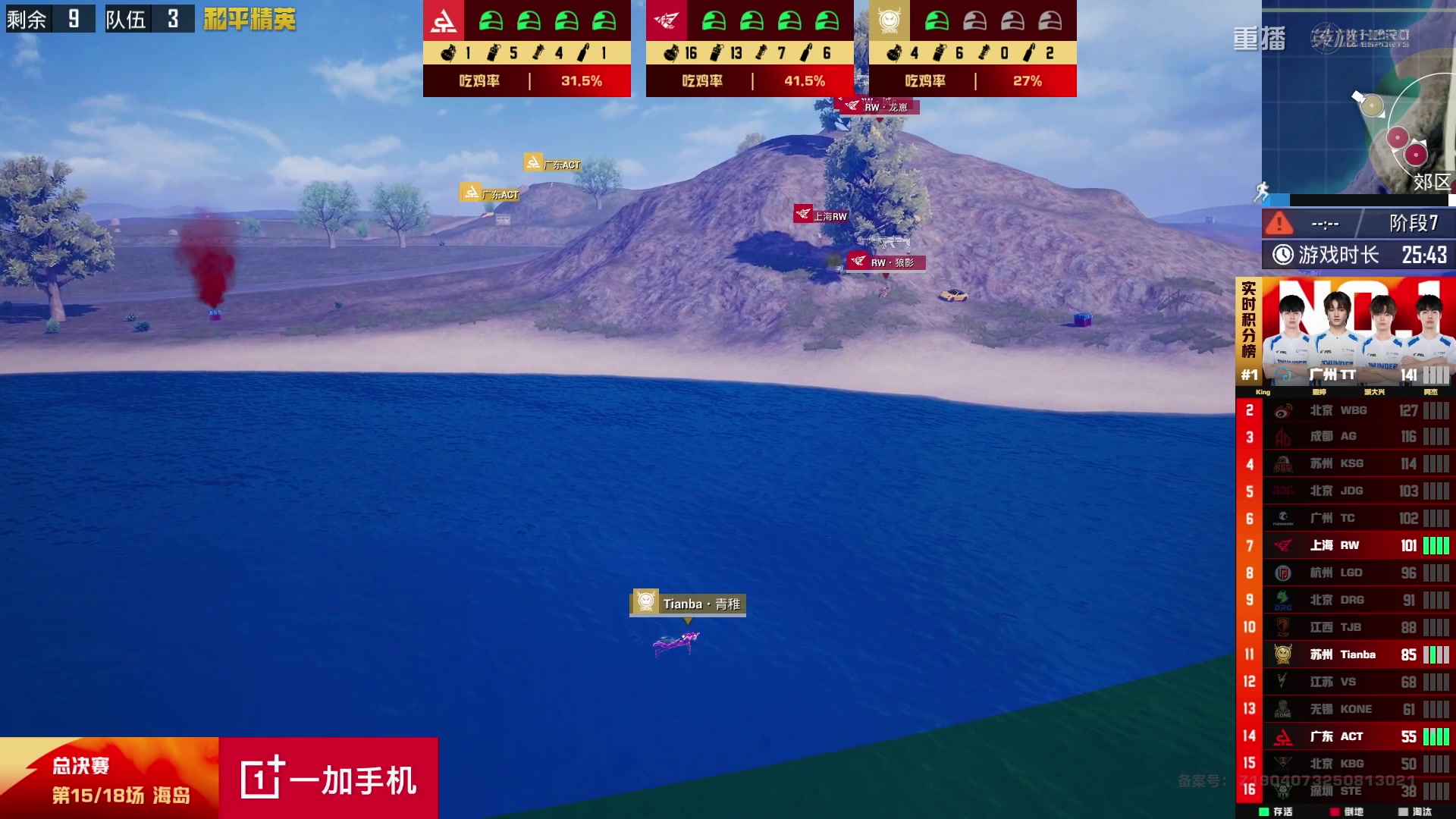 【2025-10-19 06点场】和平精英官方赛事：重播|PEL夏季赛决赛