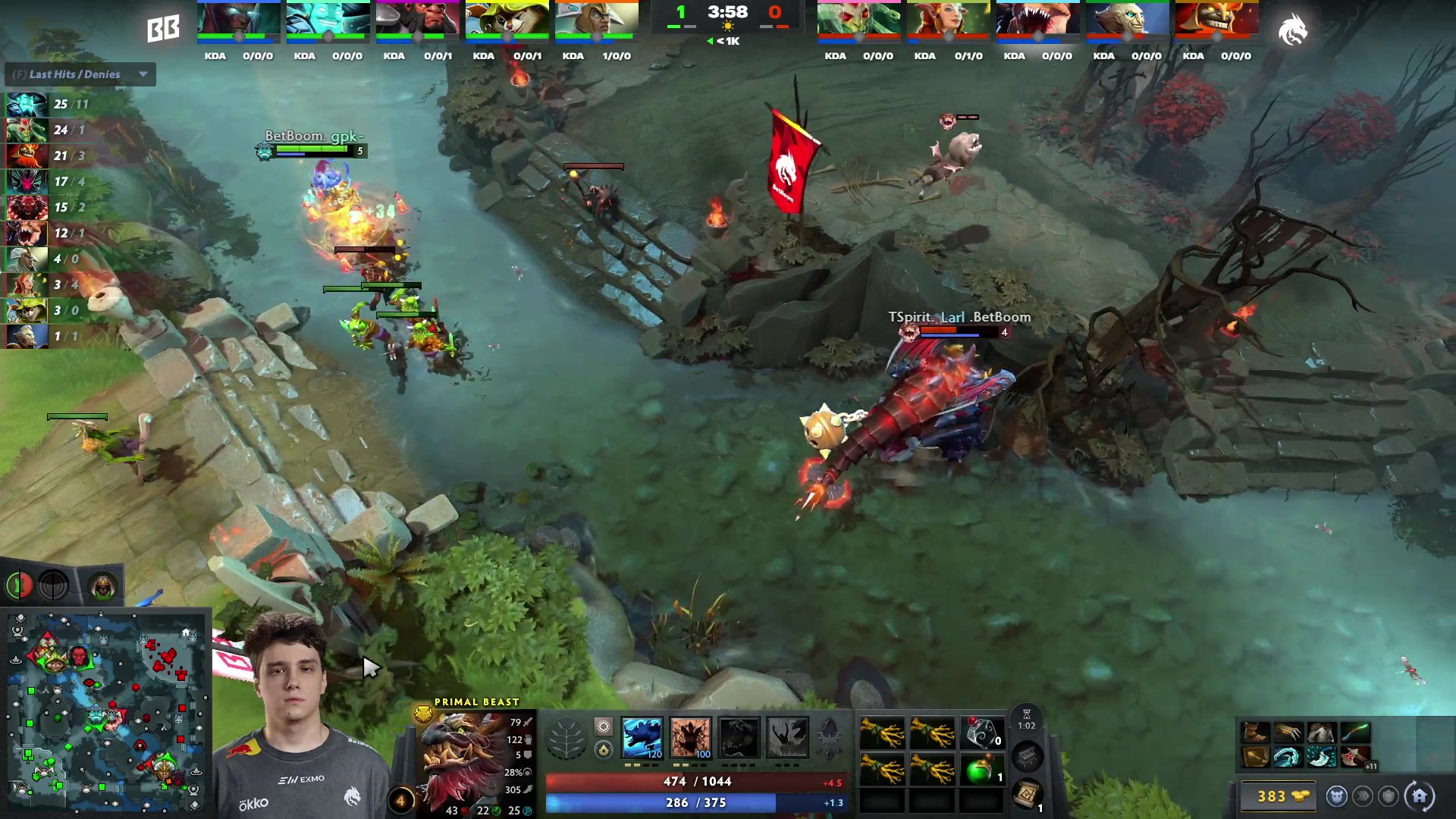 【2025-10-20 03点场】DOTA2赛事直播2：【直播】BLAST SLAM S4副舞台