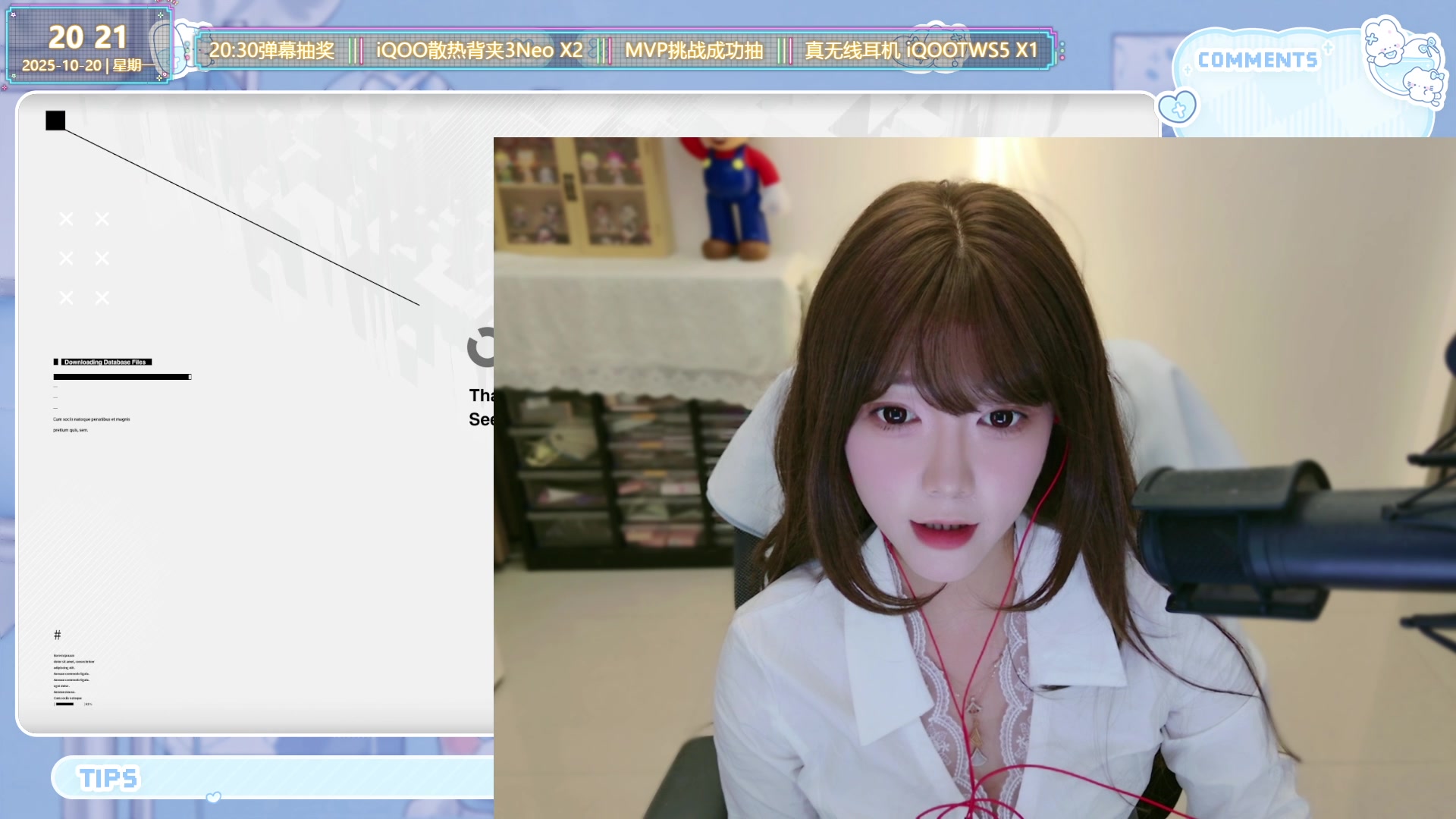 【2025-10-20 19点场】初初大小姐：【iQOOx骁龙 MVP挑战赛】双倍