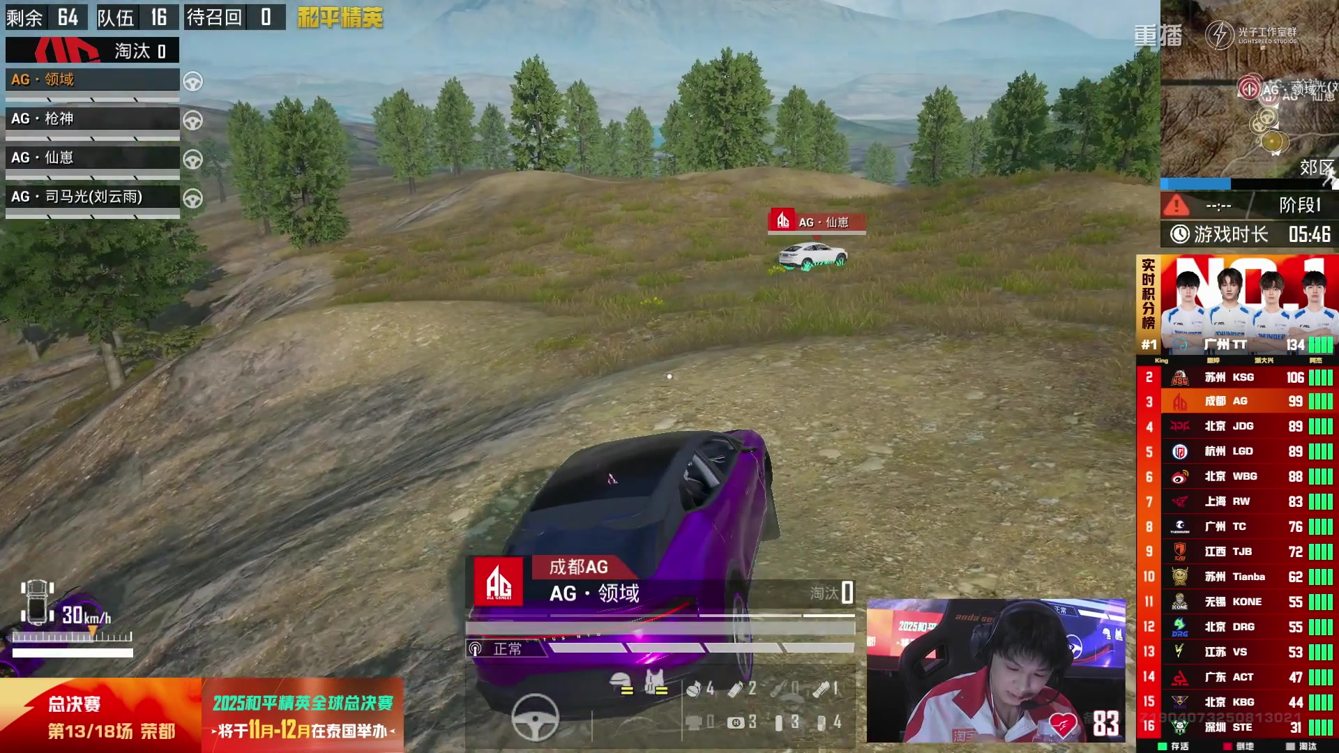 【2025-10-20 14点场】和平精英官方赛事：重播|PEL夏季赛决赛