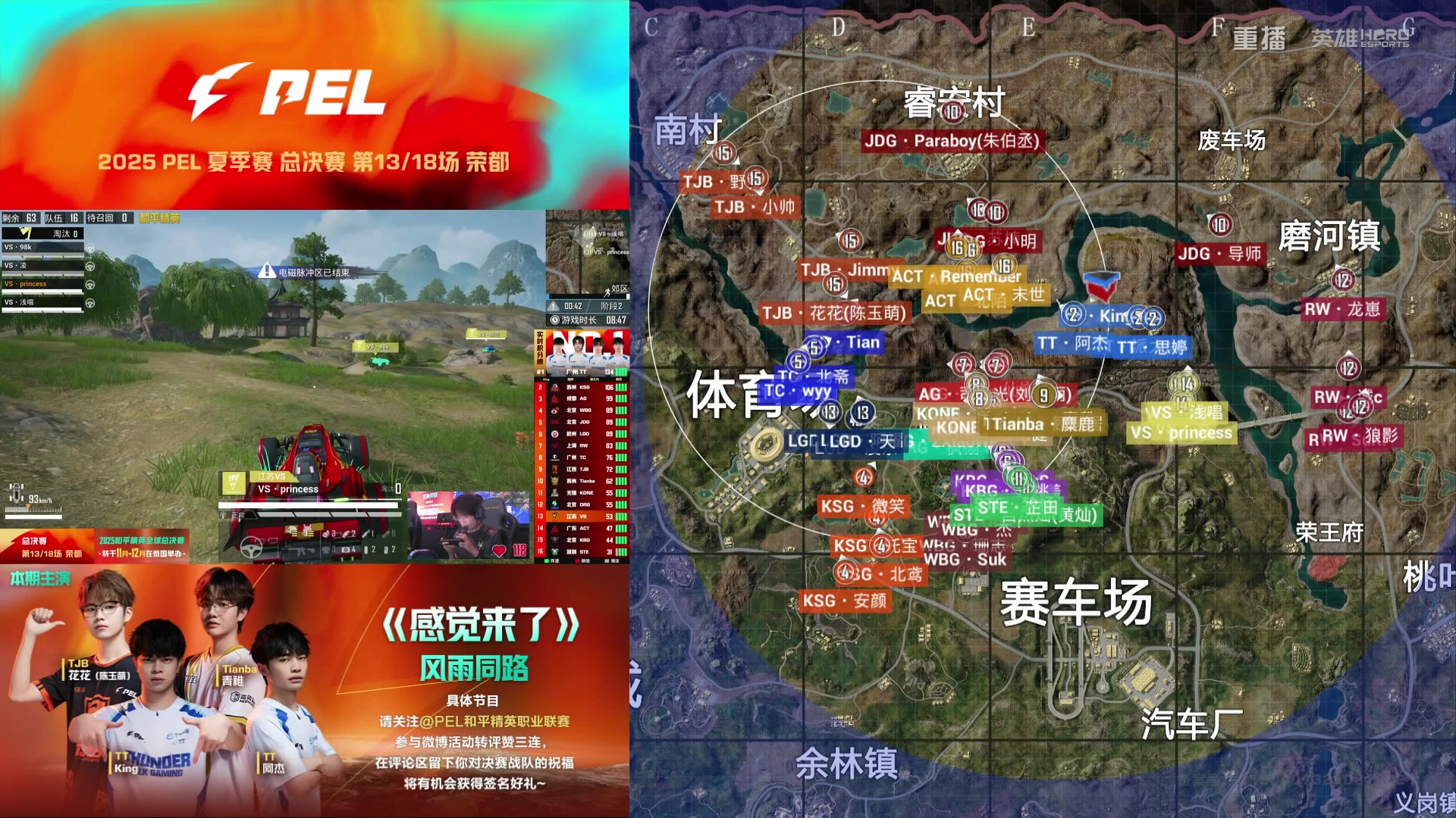 【2025-10-21 01点场】和平精英官方赛事：重播|PEL夏季赛决赛