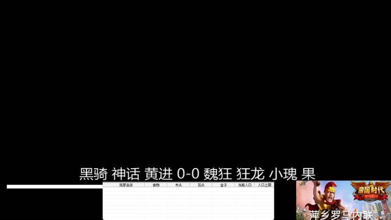 黑骑 神话 黄进 2-3 魏狂 狂龙 小瑰