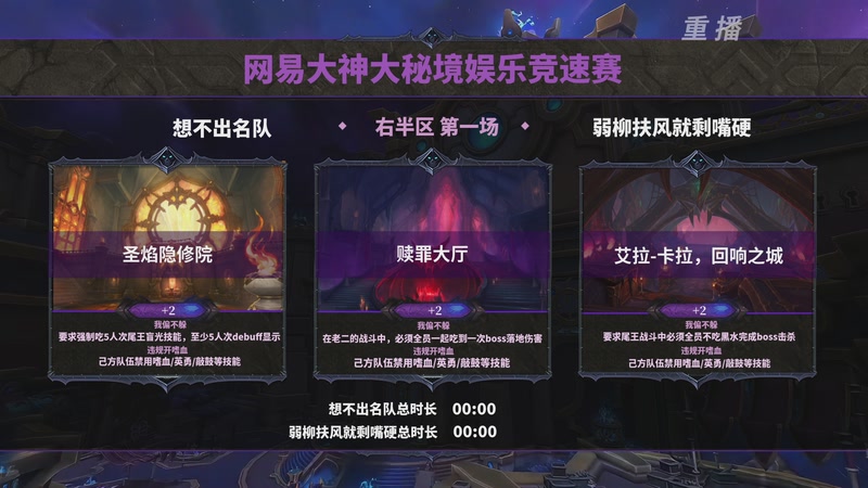 【2025-10-25 04点场】暴雪游戏频道：【重播】网易大神魔兽世界娱乐竞速赛