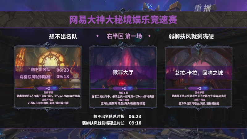 【2025-10-25 08点场】暴雪游戏频道：【重播】网易大神魔兽世界娱乐竞速赛