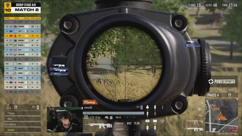 【2025-10-27 19点场】吃鸡赛事3：【PGS10】4AM战队视角