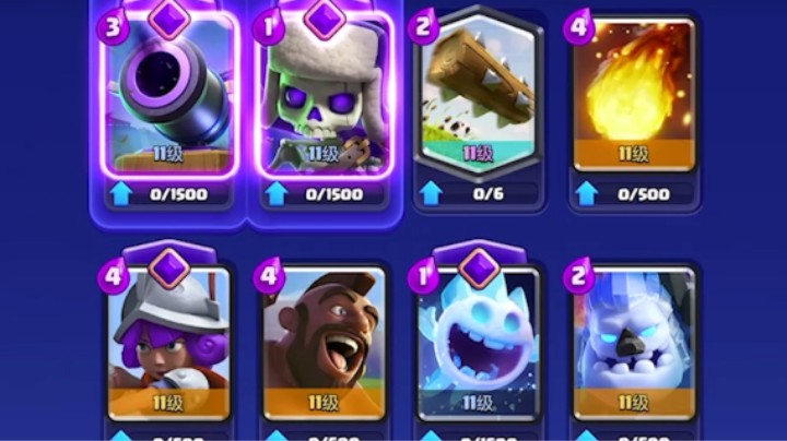 皇室战争：20胜速猪卡组