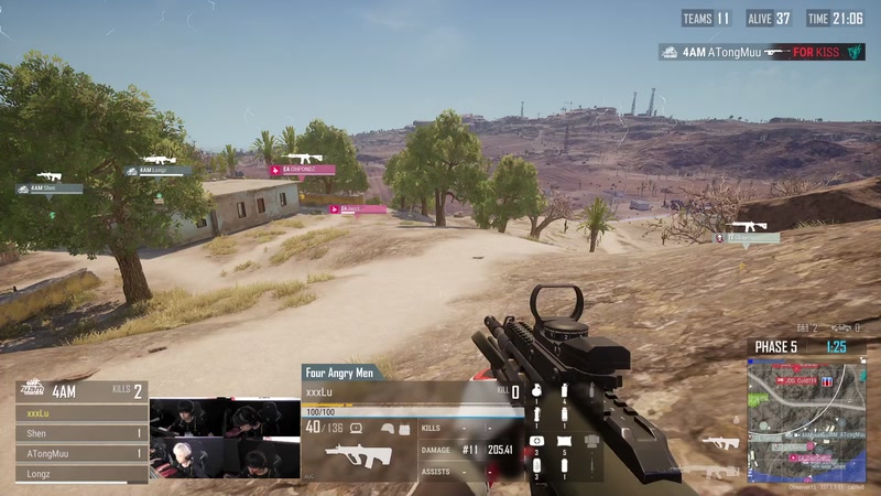 【2025-10-28 21点场】吃鸡赛事3：【PGS10】4AM战队视角