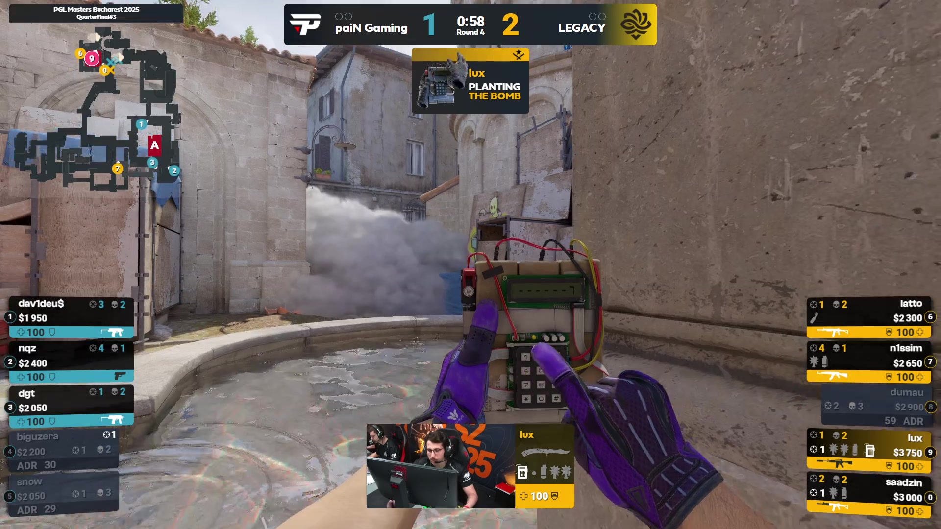 【2025-10-31 18点场】完美世界电竞频道：PGL大师赛主舞台paiN-Legacy