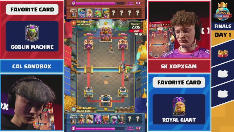 【2025-11-01 09点场】皇室战争官方直播间：2025皇室战争全球总决赛直播