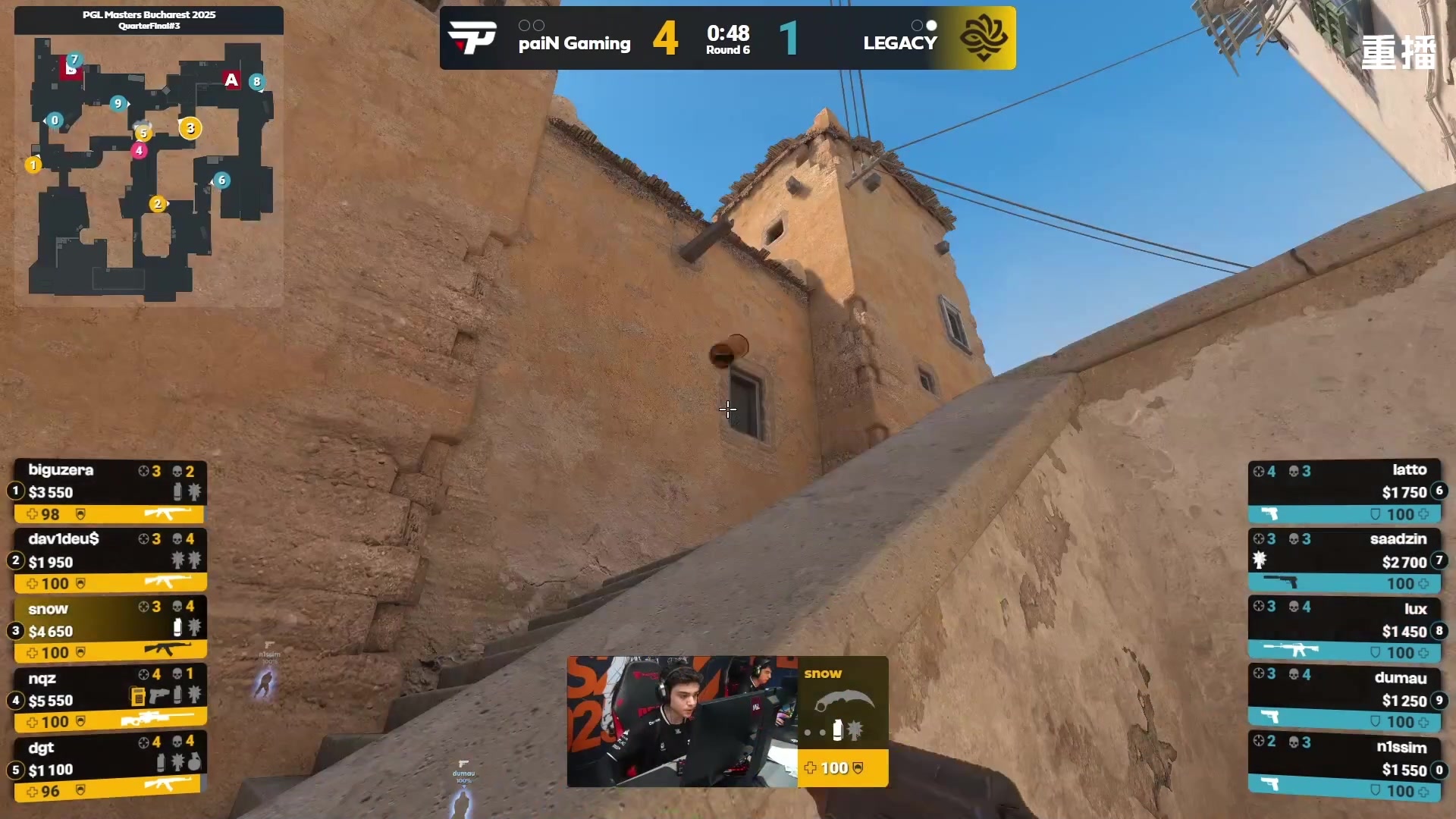 【2025-11-01 15点场】完美世界电竞频道：PGL大师赛主舞台 GL-SAW