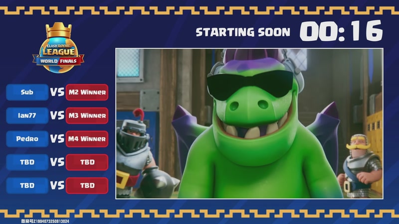 【2025-11-01 09点场】皇室战争官方直播间：2025皇室战争全球总决赛直播