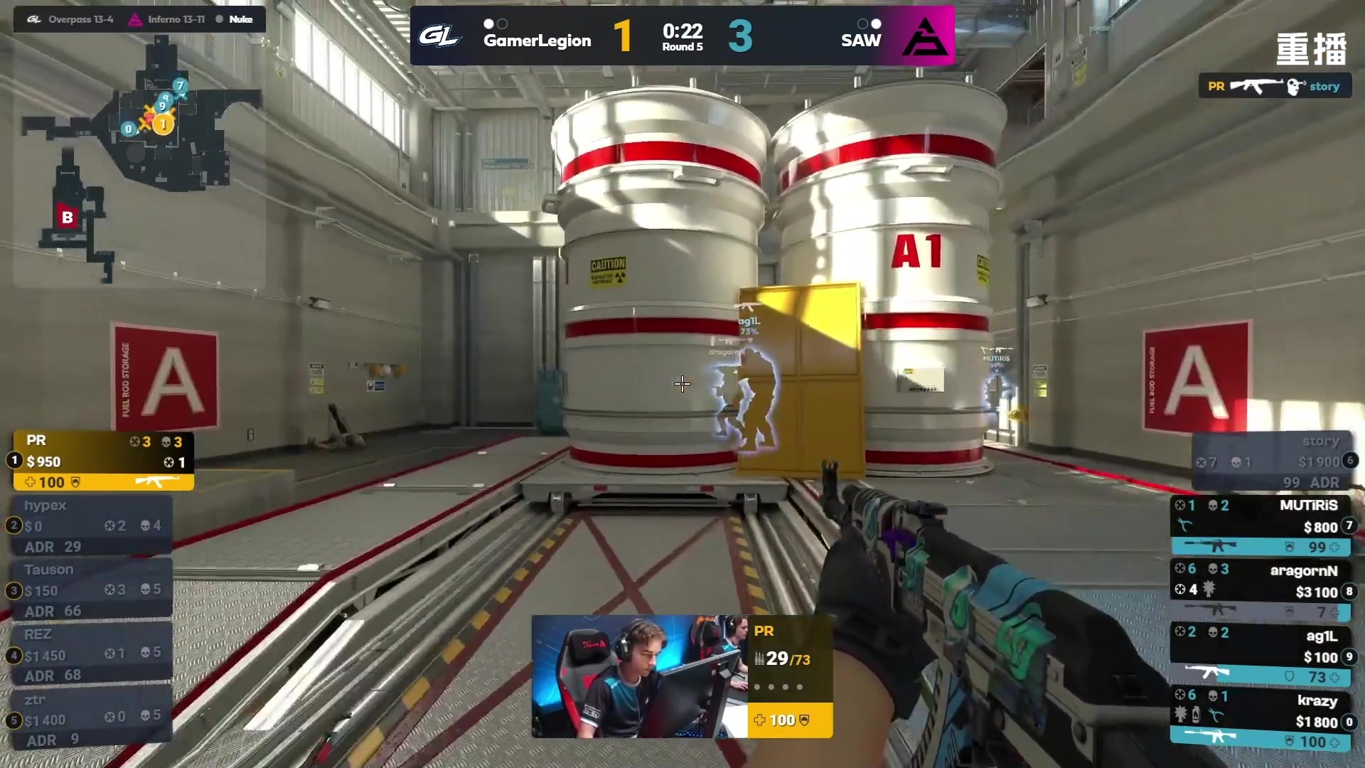 【2025-11-02 08点场】完美世界电竞频道：PGL大师赛主舞台【重播】