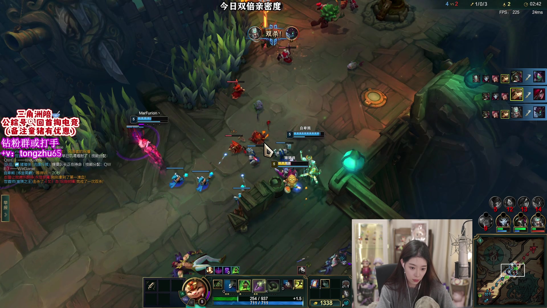 【2025-11-03 19点场】童猪啊i：双倍）海克斯乱斗的神