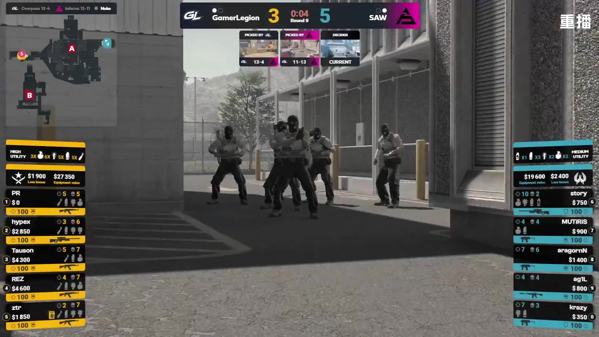 【2025-11-03 06点场】完美世界电竞频道：PGL大师赛主舞台【重播】