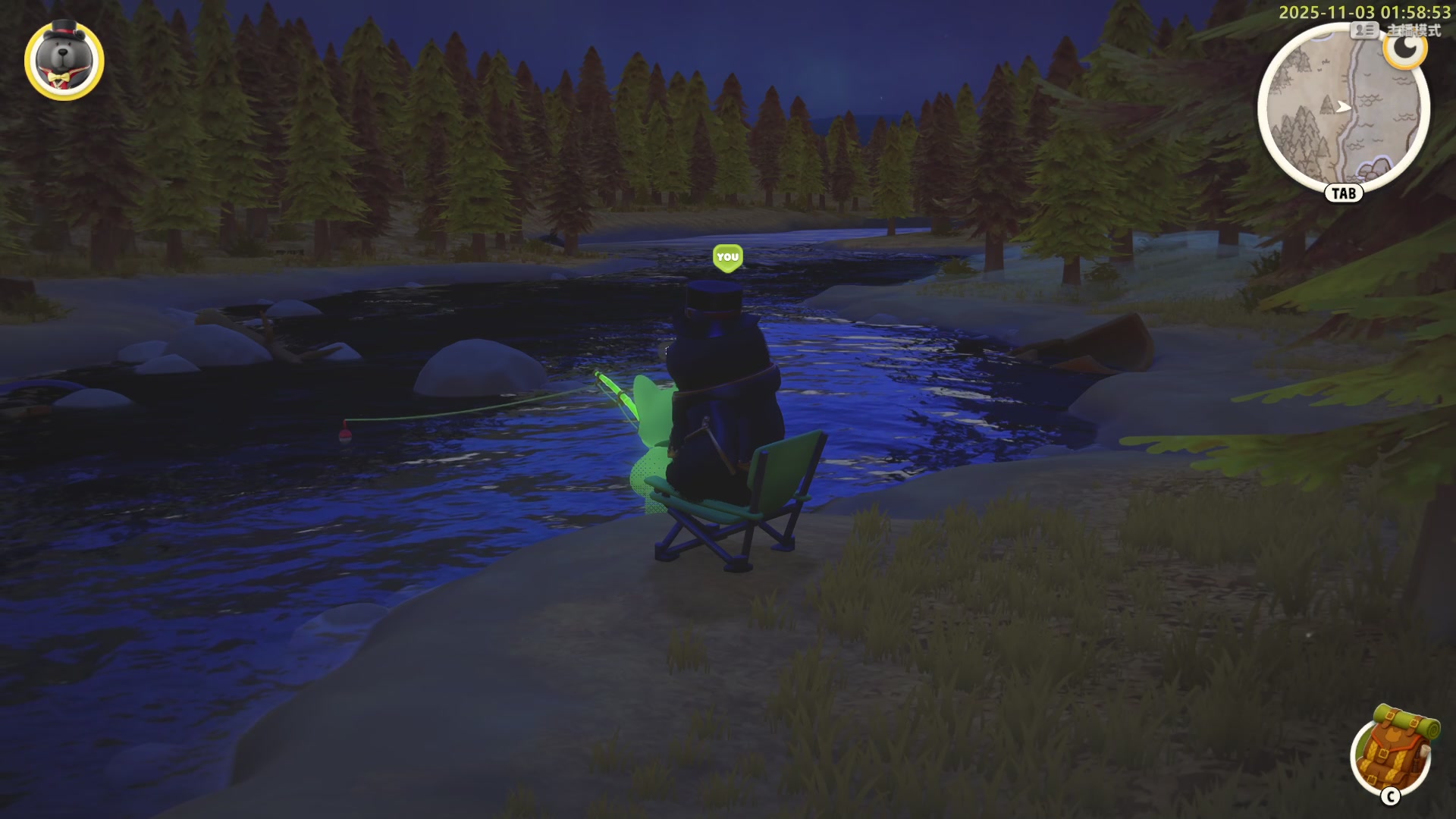 【2025-11-03 01点场】白白的胖胖呀：⭐️团长来咯⭐️