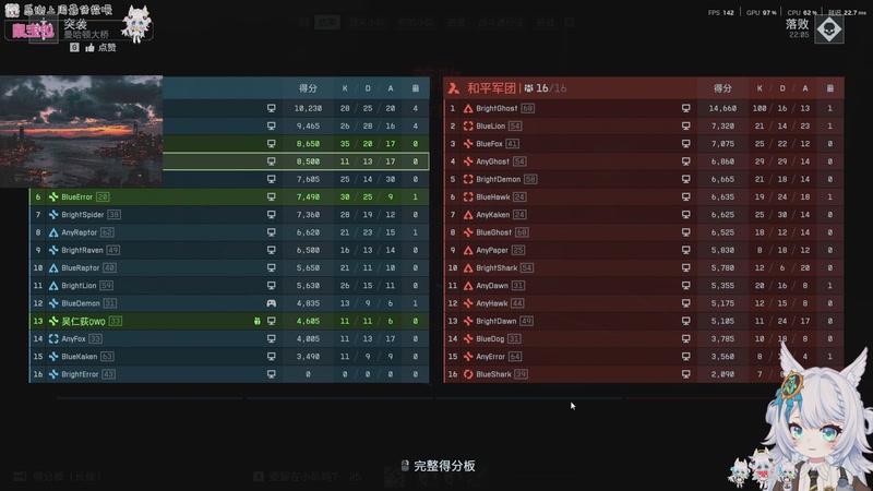 【2025-10-31 19点场】AuriceQwQ：双倍:去码头当薯条