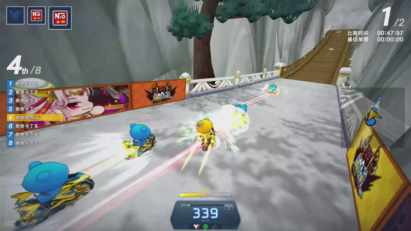 【2025-11-05 03点场】跑跑卡丁车小牧：~~练运气杯地图~~