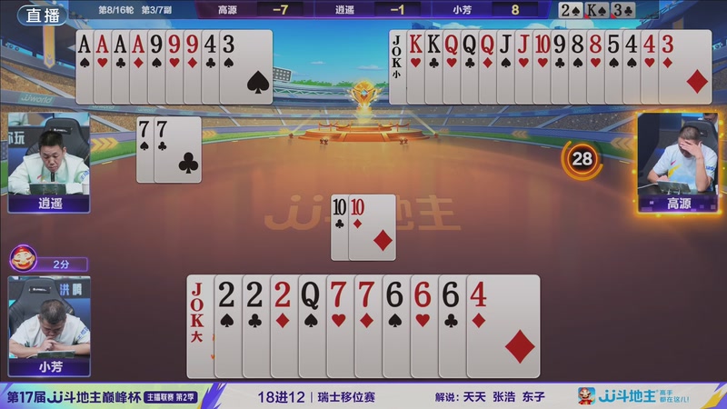 【2025-11-07 20点场】JJ斗地主官方：JJ斗地主巅峰杯主播联赛第2季