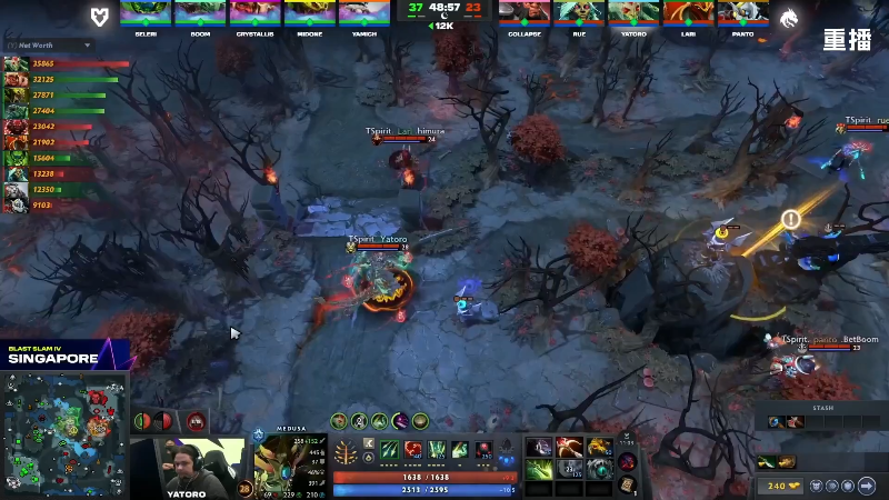 【2025-11-08 02点场】DOTA2赛事直播：【重播】BLAST SLAM S4