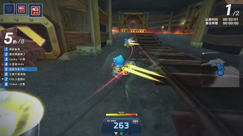 【2025-11-09 04点场】跑跑卡丁车小牧：~~练运气杯地图~~