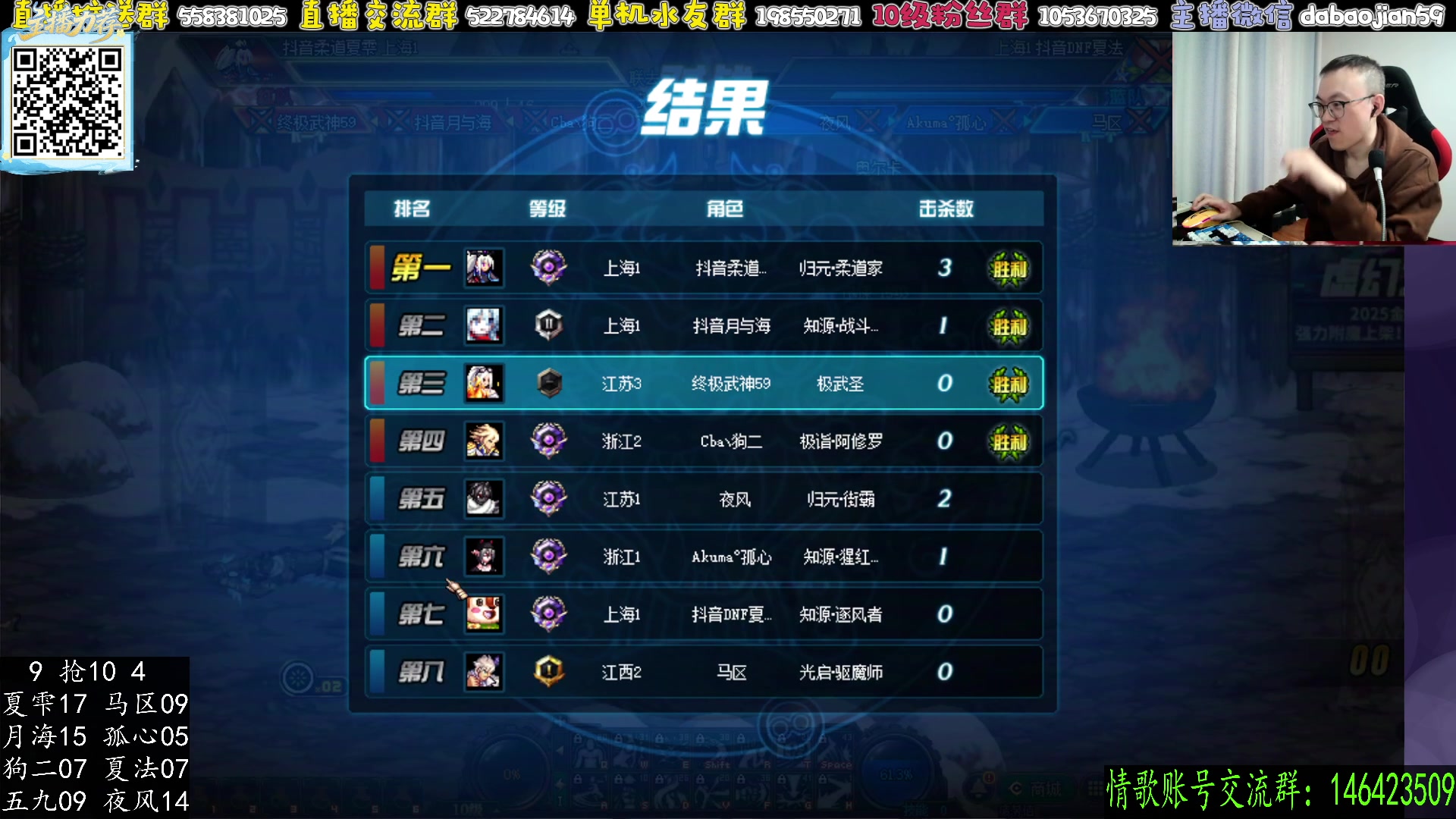 【2025-11-12 02点场】武神59：8点 10点 两场点将！！！！