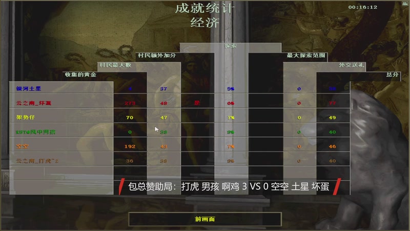 包总赞助局：打虎 男孩 啊鸡 4 VS 3 空空 土星 坏蛋