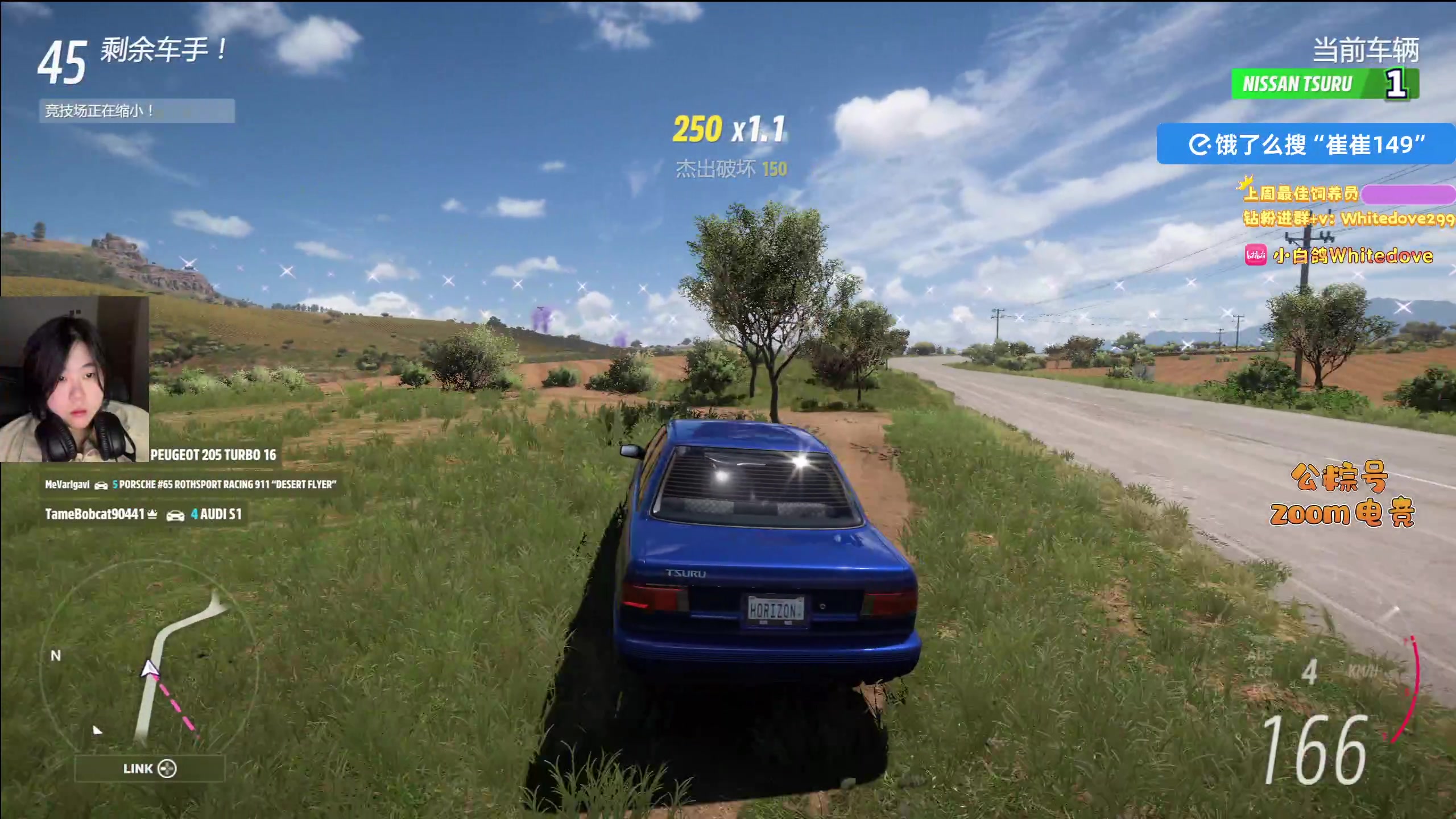 【2025-11-14 17点场】小白鸽WhiteDove：【ZOOM电竞】人不舒服 今天随便播下