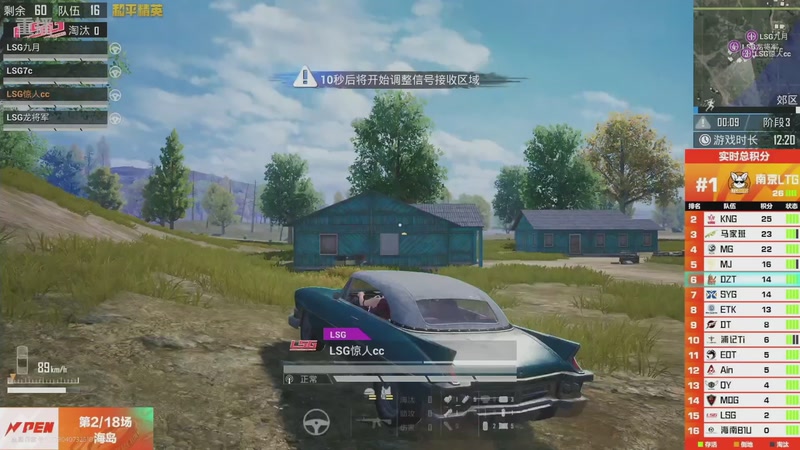 【2025-11-14 16点场】和平精英官方赛事：和平精英 PEN 总决赛Day2