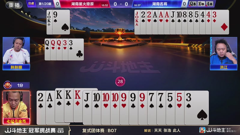 【2025-11-14 14点场】JJ斗地主官方：冠军挑战赛 湖南星火燎原vs湖南琼枝揽月