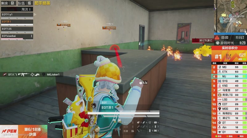 【2025-11-14 10点场】和平精英官方赛事：和平精英 PEN 总决赛Day1