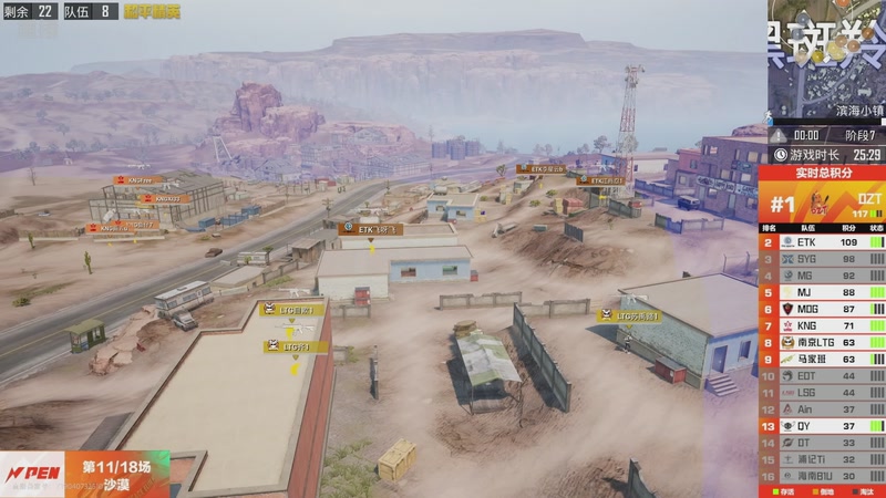 【2025-11-15 10点场】和平精英官方赛事：和平精英 PEN 总决赛Day2