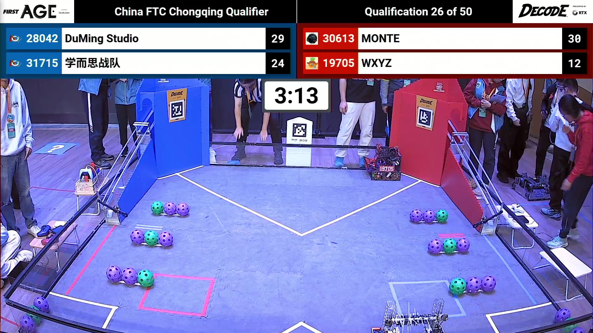 【2025-11-15 15点场】FTC中国赛事直播频道：2025-26赛季FTC中国比赛