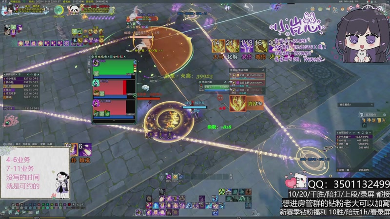 【2025-11-11 22点场】小岚点心：全新奶花竞技场视角！