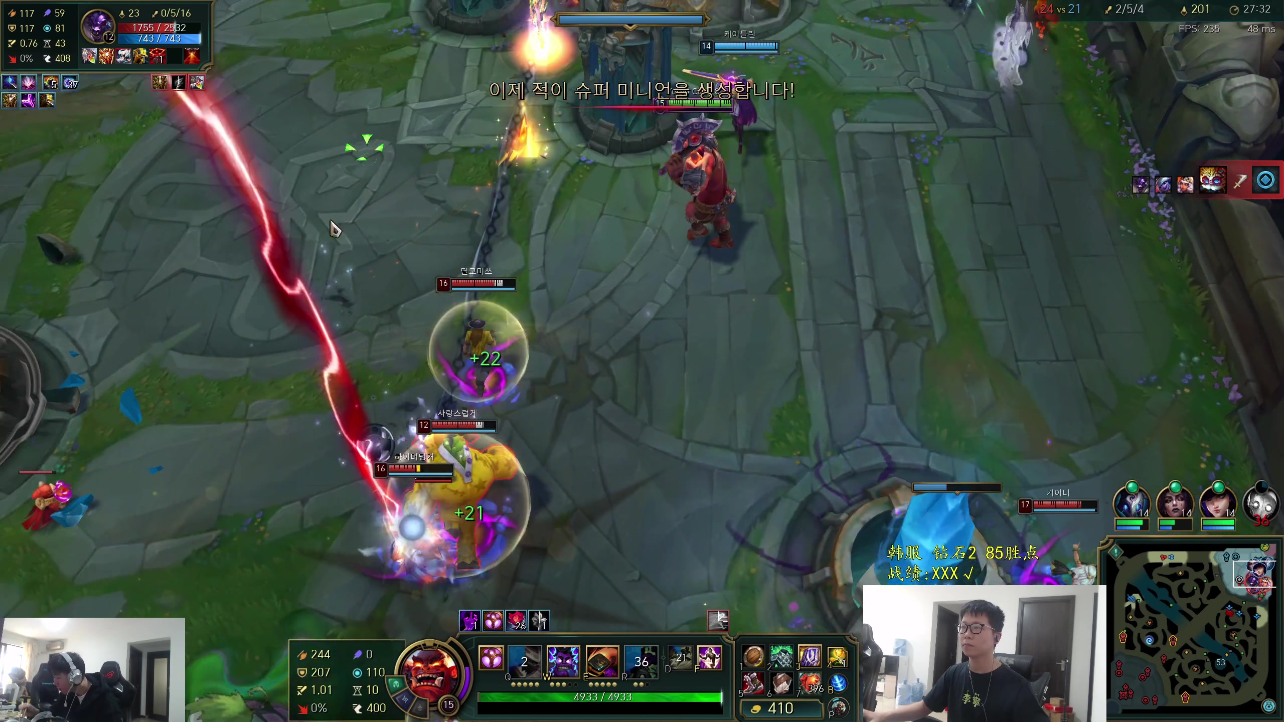 【2025-11-16 13点场】余小C真的很强：余小C：15点训练赛